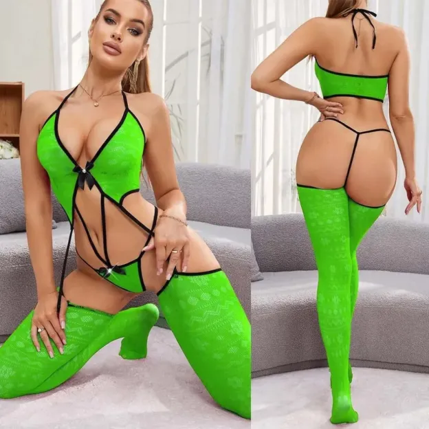 Sexy high-waisted bodysuit