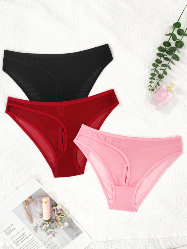 Bestselling sheer low-rise panties