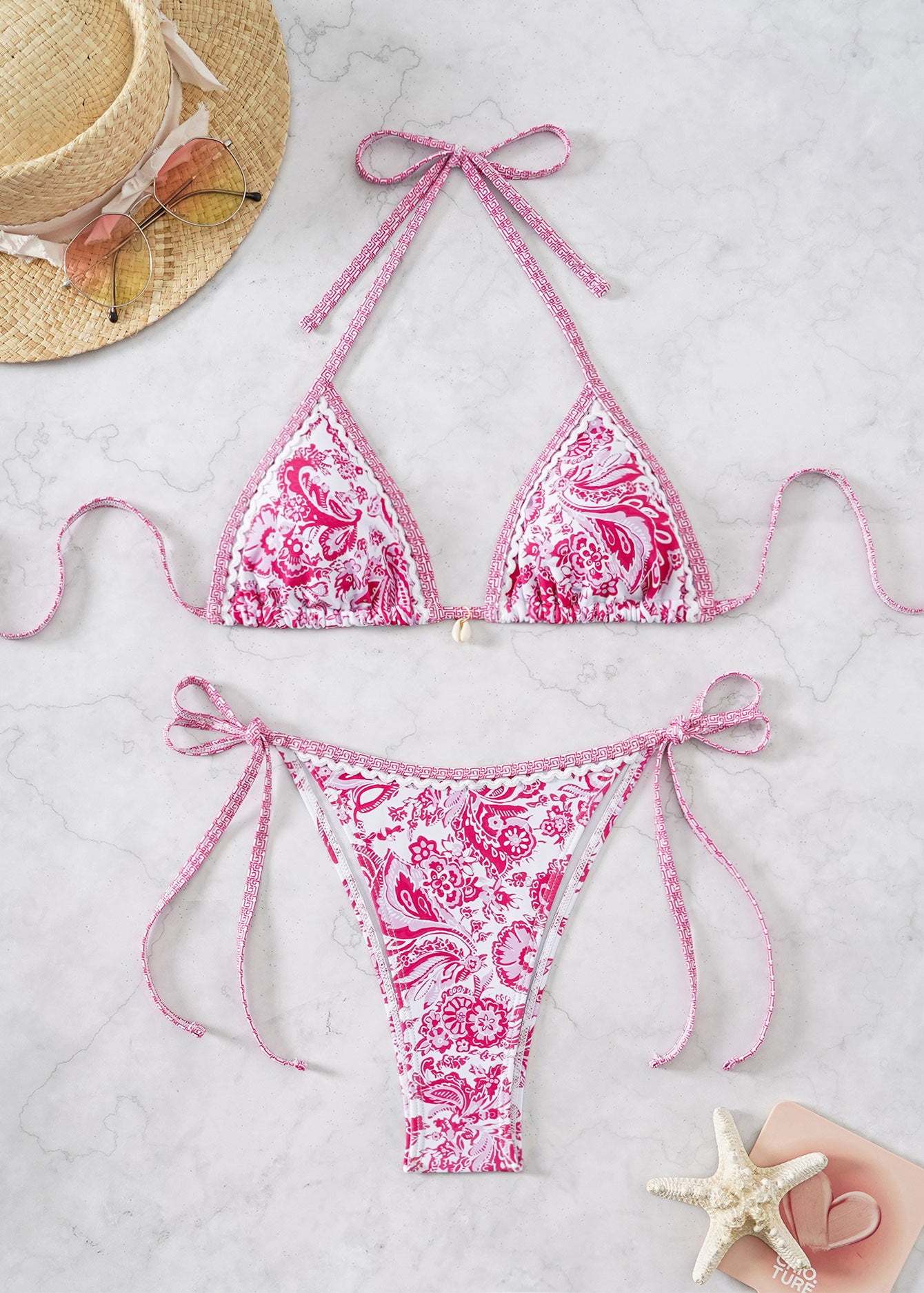 New Printed Sexy Bikini Two-Piece Swimsuit