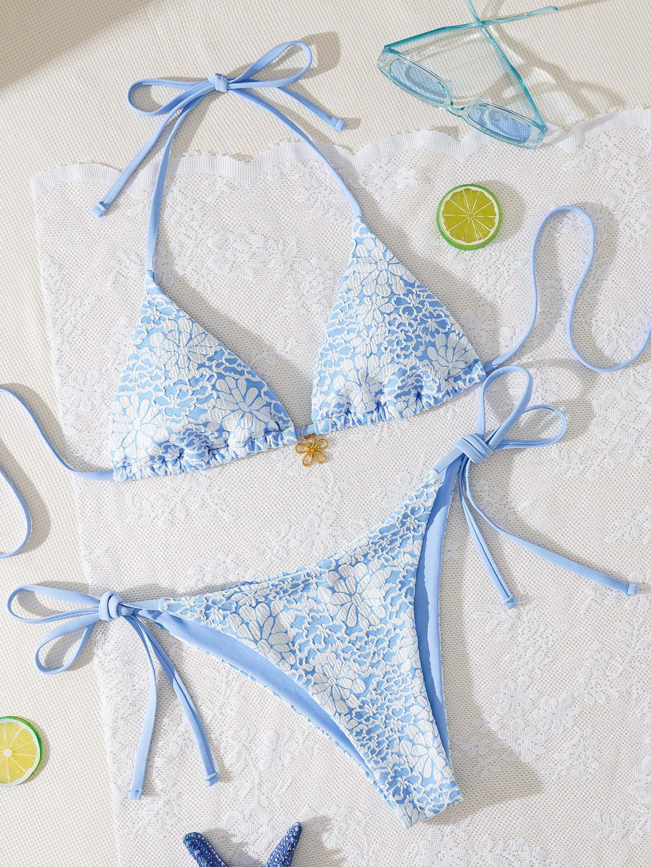 New Printed Sexy Bikini Two-Piece Swimsuit