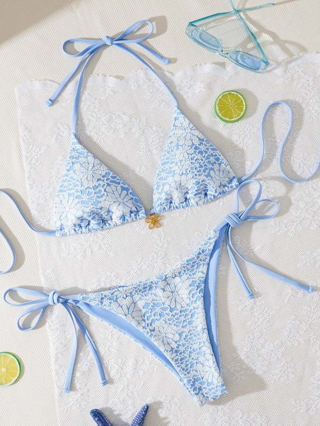 New Printed Sexy Bikini Two-Piece Swimsuit