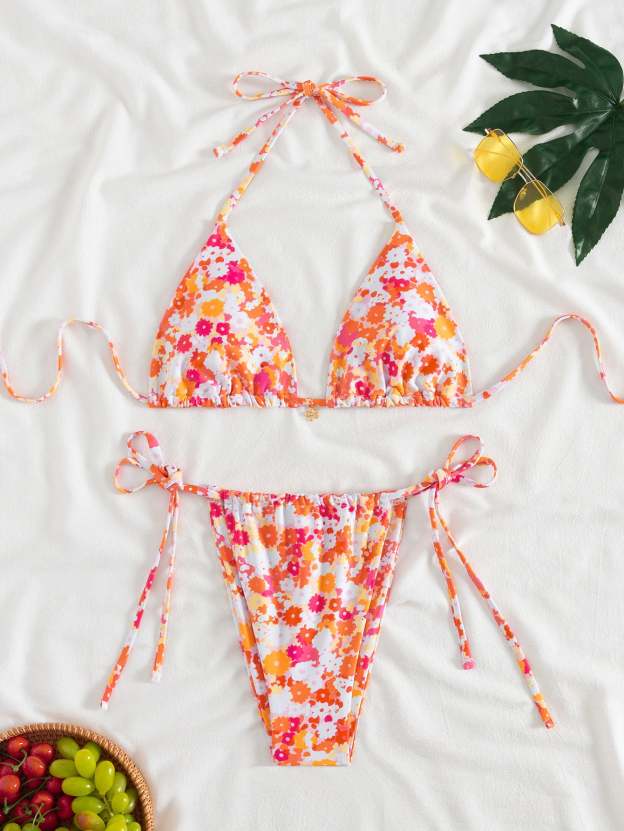 New Printed Sexy Bikini Two-Piece Swimsuit