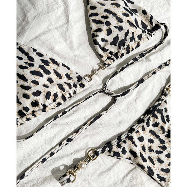 New sexy leopard print summer beach swimsuit