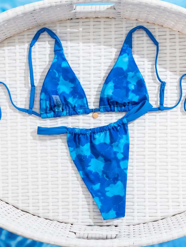 New Printed Sexy Bikini Two-Piece Swimsuit