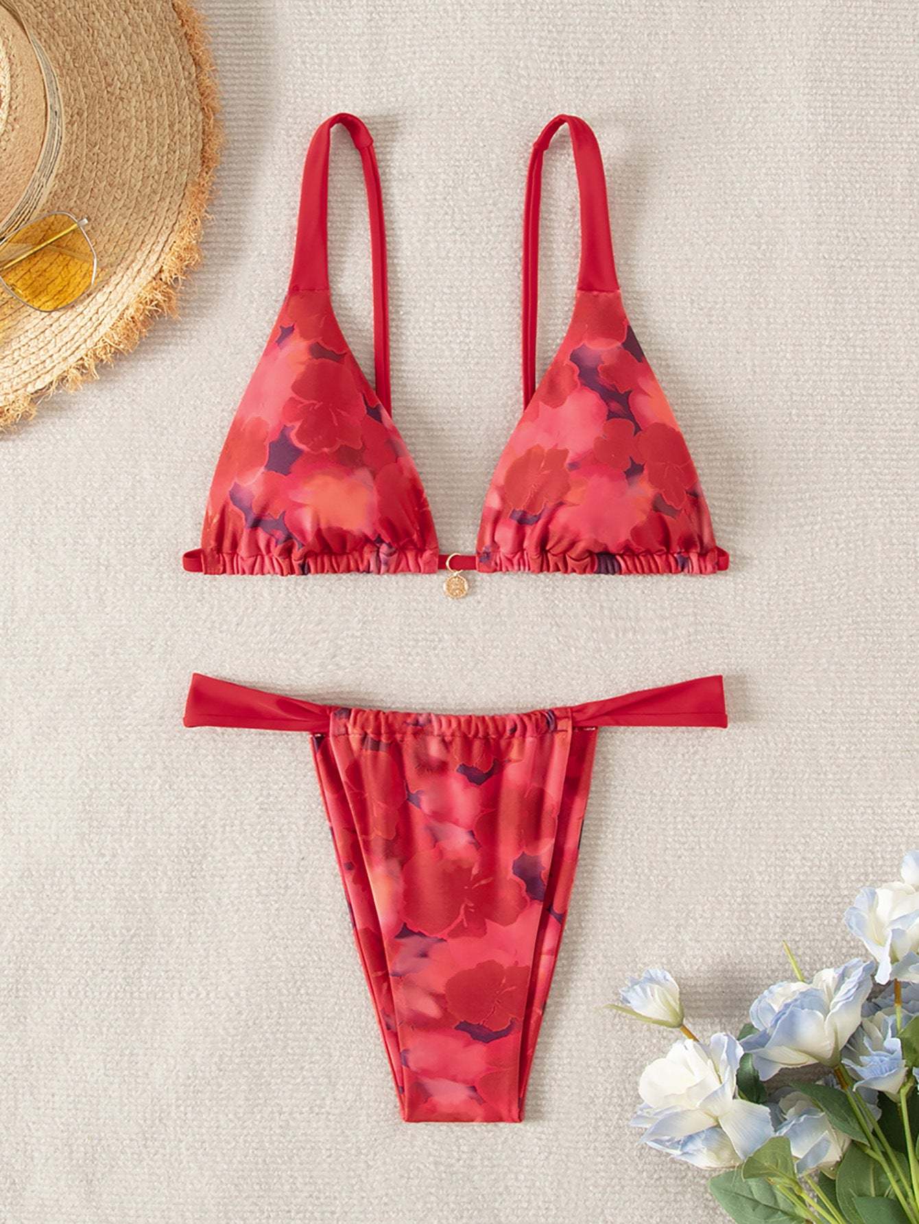 New Printed Sexy Bikini Two-Piece Swimsuit