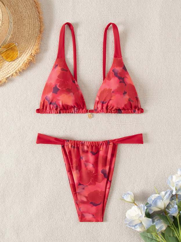 New Printed Sexy Bikini Two-Piece Swimsuit