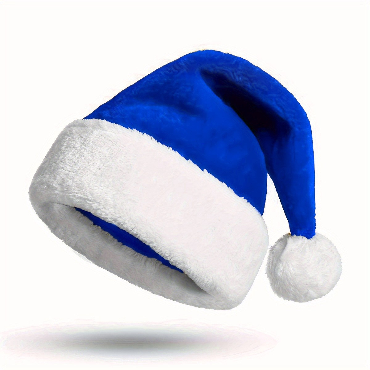 Christmas party thickened folding colorful Christmas hat