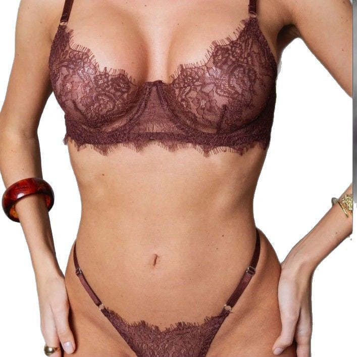Lace underwear set