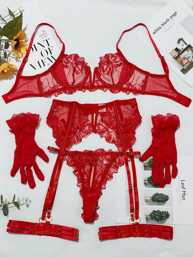 Hot-selling sexy bra set (5 pieces)