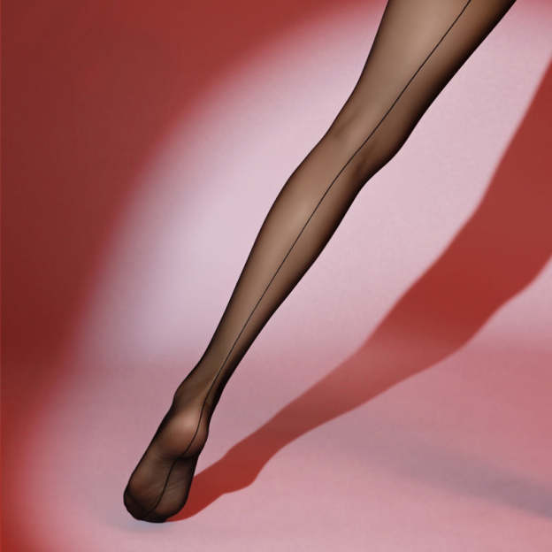 Backseam Sheer Seduction Pantyhose