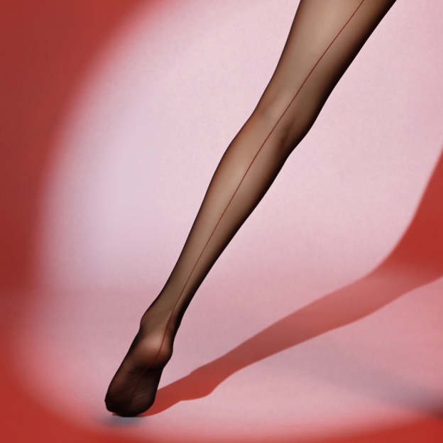 Backseam Sheer Seduction Pantyhose
