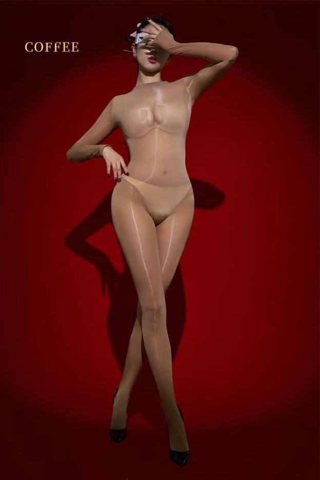 New shiny silky seamless body stockings