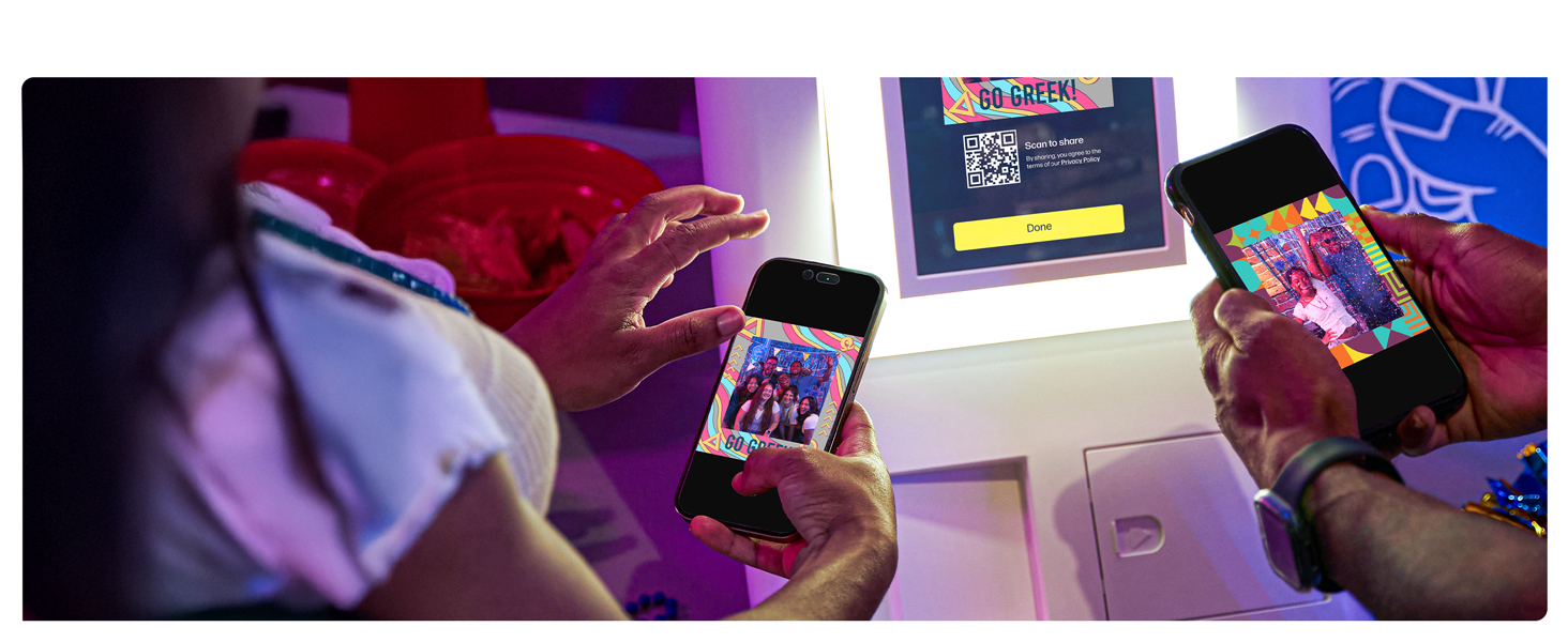 HP Sprocket Photo Booth Machine Instant Color Photo Printer