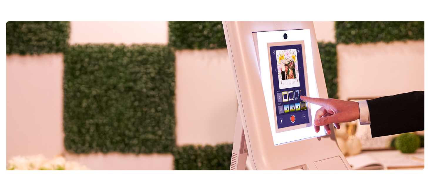 HP Sprocket Photo Booth Machine Instant Color Photo Printer