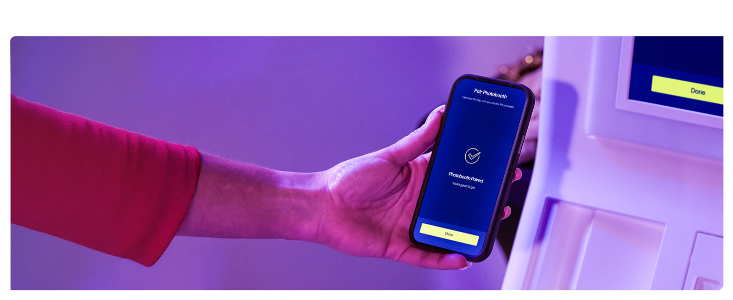 HP Sprocket Photo Booth Machine Instant Color Photo Printer