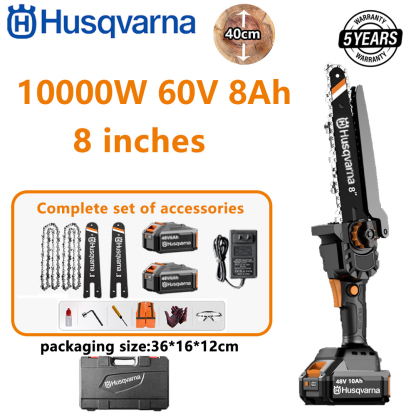 Prenosna motorna žaga Husqvarna z 15000 W litijevimi baterijami