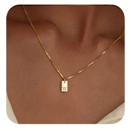 🎁 Žhavé produkty 2024 Velký výprodej 🌟 14karátový zlatý náhrdelník Elizabeth Letter 💫