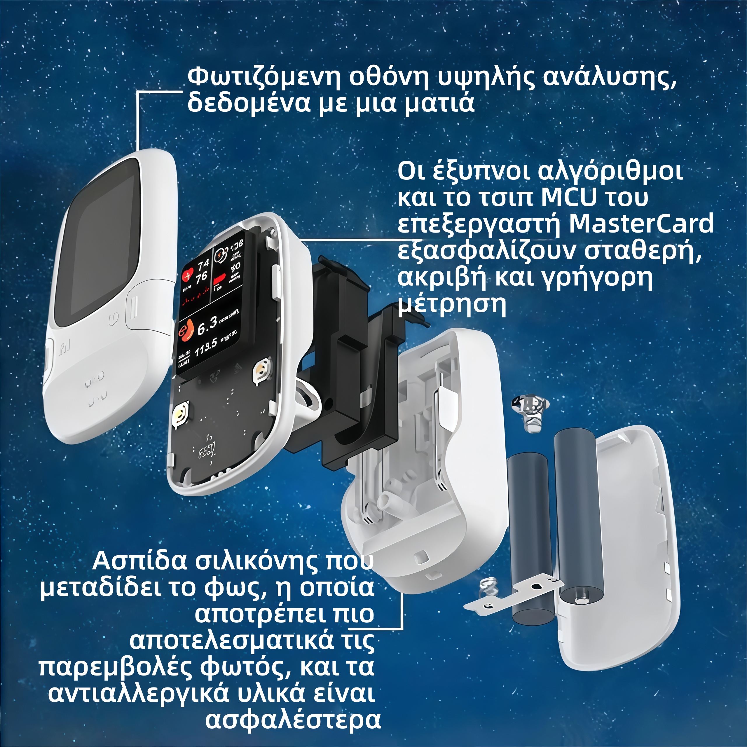 Η Omron™ παρουσιάζει τον νέο μη επεμβατικό έξυπνο μετρητή γλυκόζης αίματος 🔥Κατασκευασμένο στις ΗΠΑ🔥