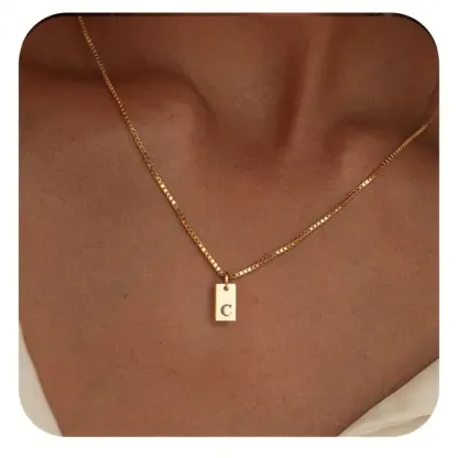 🎁 Žhavé produkty 2024 Velký výprodej 🌟 14karátový zlatý náhrdelník Elizabeth Letter 💫