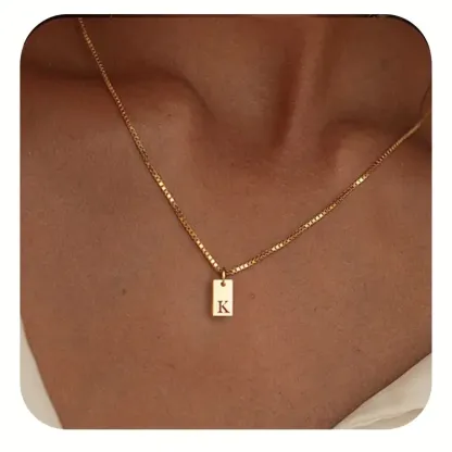 🎁 Žhavé produkty 2024 Velký výprodej 🌟 14karátový zlatý náhrdelník Elizabeth Letter 💫
