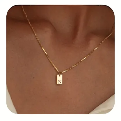 🎁 Žhavé produkty 2024 Velký výprodej 🌟 14karátový zlatý náhrdelník Elizabeth Letter 💫