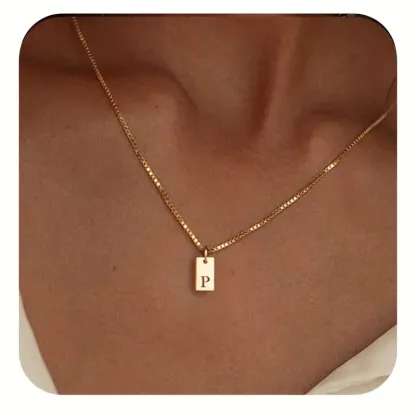 🎁 Žhavé produkty 2024 Velký výprodej 🌟 14karátový zlatý náhrdelník Elizabeth Letter 💫