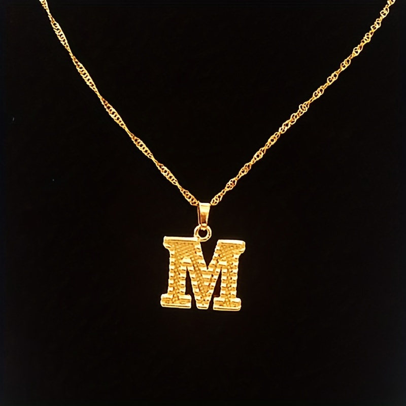 🎁 50% sleva na všechny produkty !🌌Zlaté iniciály A-Z přívěsek náhrdelník🌙