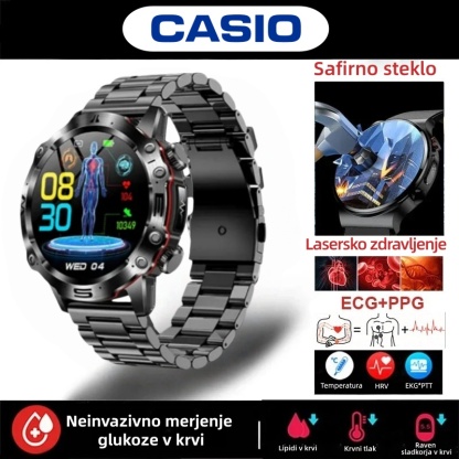 Mejnik podjetja CASIO v letu 2026: Prva pametna ura, ki je sposobna "brati" podatke o vašem telesu