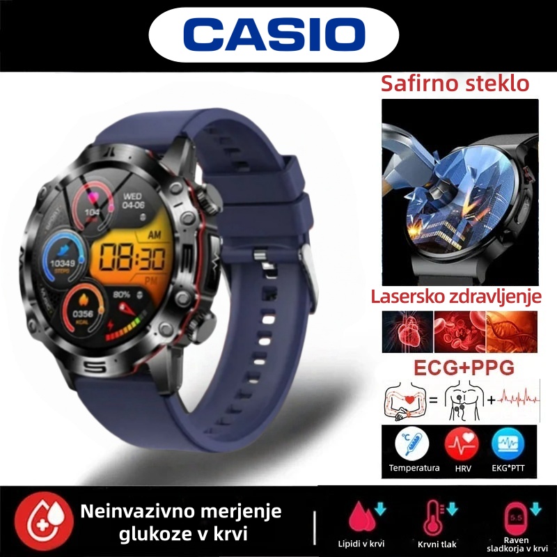 Mejnik podjetja CASIO v letu 2026: Prva pametna ura, ki je sposobna "brati" podatke o vašem telesu