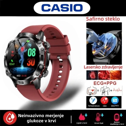 Mejnik podjetja CASIO v letu 2026: Prva pametna ura, ki je sposobna "brati" podatke o vašem telesu