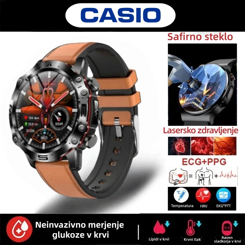 Mejnik podjetja CASIO v letu 2026: Prva pametna ura, ki je sposobna "brati" podatke o vašem telesu