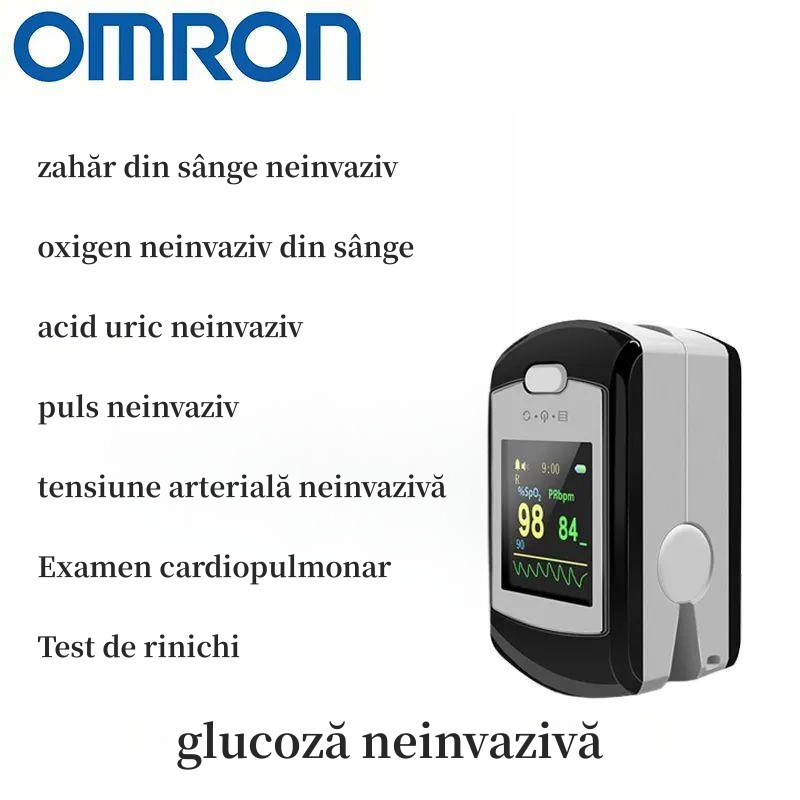 Glucometru Omron non-invaziv (măsurare în 5 secunde/precizie de 99%)