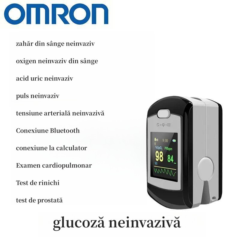 Glucometru Omron non-invaziv (măsurare în 5 secunde/precizie de 99%)