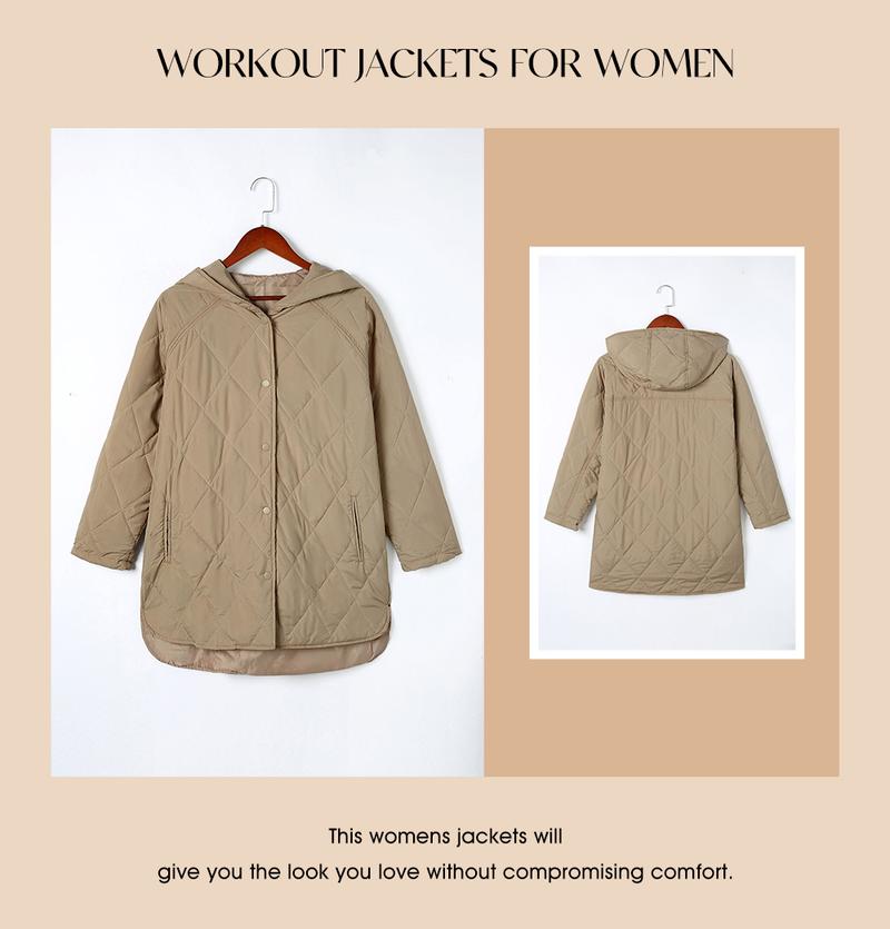 EVALESS Puffer Jacket for Women,Lightweight Long Sleeve Button Hoodies Outerwear,Oversized Basic Casual Comfort Coats Tops,2025 Womenswear Fall Winter Outfits EVALESS Puffer Jacket for Women,Lightweight Long Sleeve Button Hoodies Outerwear,Oversized Basic Casual Comfort Coats Tops,2025 Womenswear Fall Winter Outfits