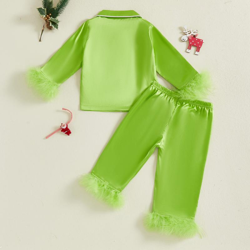 REDWOON Mommy and Me Pajamas Christmas Family Matching Sleepwear Long Sleeve Lapel V Neck Button Down Tops and Elastic Waist Pants Loungewear REDWOON Mommy and Me Pajamas Christmas Family Matching Sleepwear Long Sleeve Lapel V Neck Button Down Tops and Elastic Waist Pants Loungewear