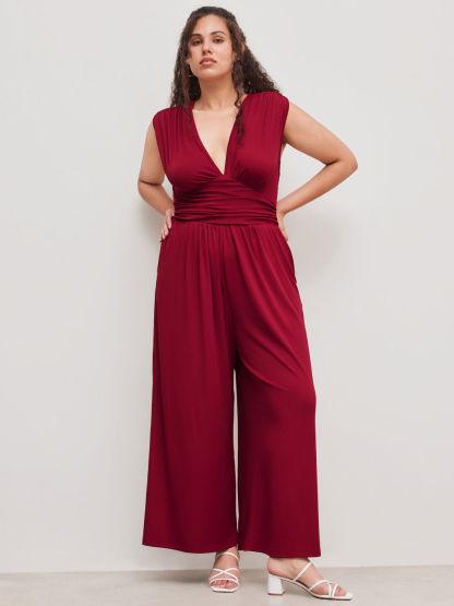 2026 Women's new jumpsuit with pockets Jumpsuit