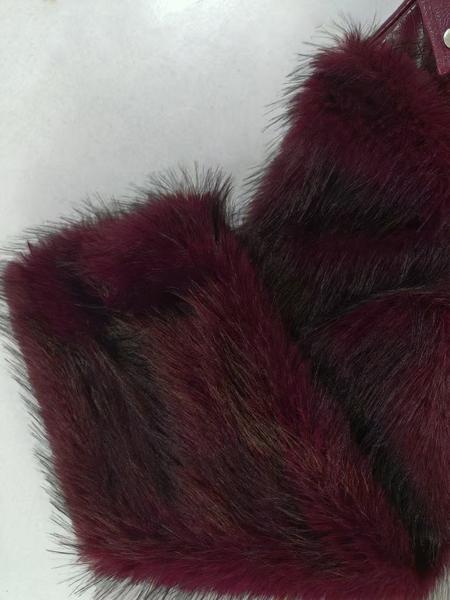 Women's Patchwork Fur Jacket, Crocodile Texture Sleeves, Zipper Design, Casual Biker Style, All Seasons Wear, Stylish & Luxurious Look