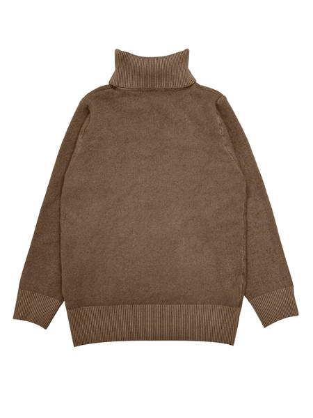 Women's Solid Thermal Lined Drop Shoulder High Neck Sweater, Casual Solid Long Sleeve Jumper For Daily Outdoor Wear, Women Knit Top for Fall & Winter