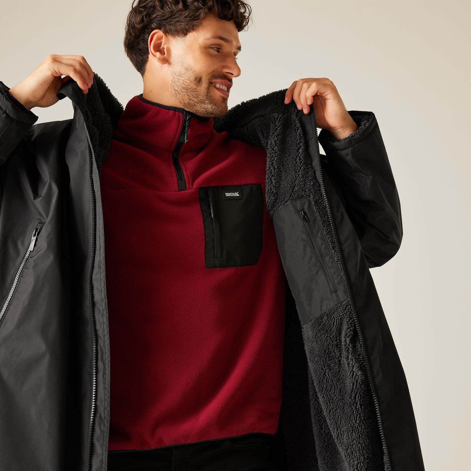 Regata 🔥2026 Winter Hot Sale🔥 2026 New Outdoor Active Adults Waterproof Changing Robe