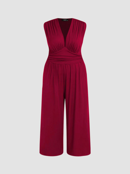 2026 Women's new jumpsuit with pockets Jumpsuit