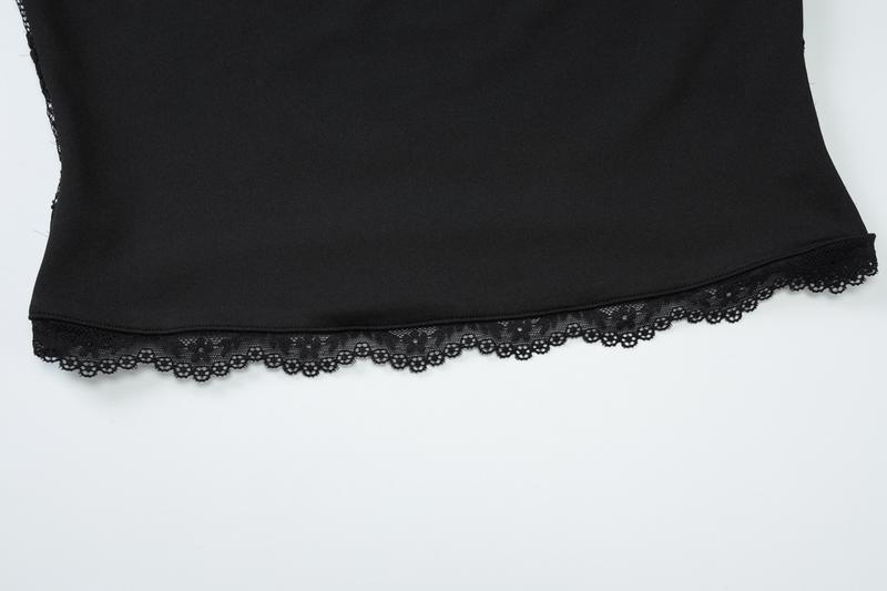 Women's Solid Color Lace Floral Spliced Ruffles Trim Sheer Long Sleeve Tee, Sexy Flower Pattern Designed Slim-fit T-shirt for Party Club Holiday, Ladies Summer Clothes, Top Women's Solid Color Lace Floral Spliced Ruffles Trim Sheer Long Sleeve Tee, Sexy Flower Pattern Designed Slim-fit T-shirt for Party Club Holiday, Ladies Summer Clothes, Top