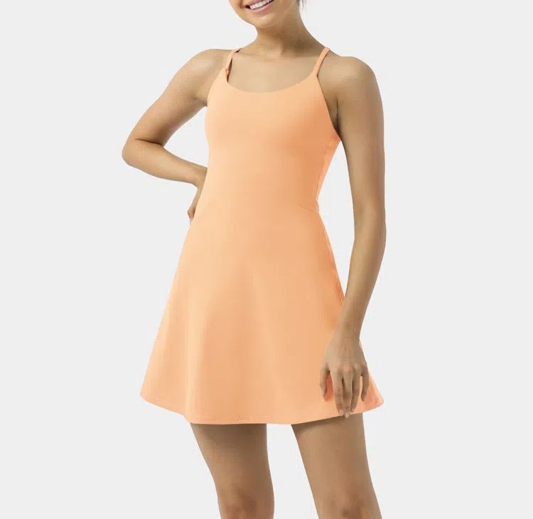 2026 Halara🔥Flash Sale⚡ Softlyzero Plush Backless Active Dress-Easy Peezy