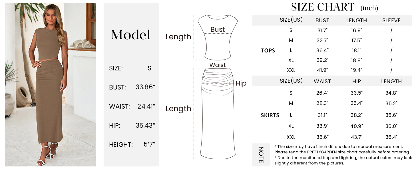PRETTYGARDEN Spring Sets Women 2 Piece Outfit