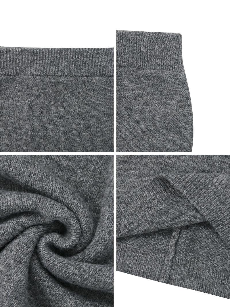 Autumn Winter Women's Stylish Commuter Two-Piece Set, Casual Elegance with Knitted Top and Skirt, Perfect for Fashionable Outings, Womenswear Autumn Winter Women's Stylish Commuter Two-Piece Set, Casual Elegance with Knitted Top and Skirt, Perfect for Fashionable Outings, Womenswear