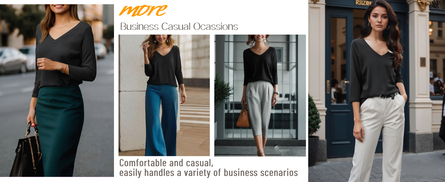 shirts for women trendy tunic tops womens tunic tops three quarter sleeve tops woman