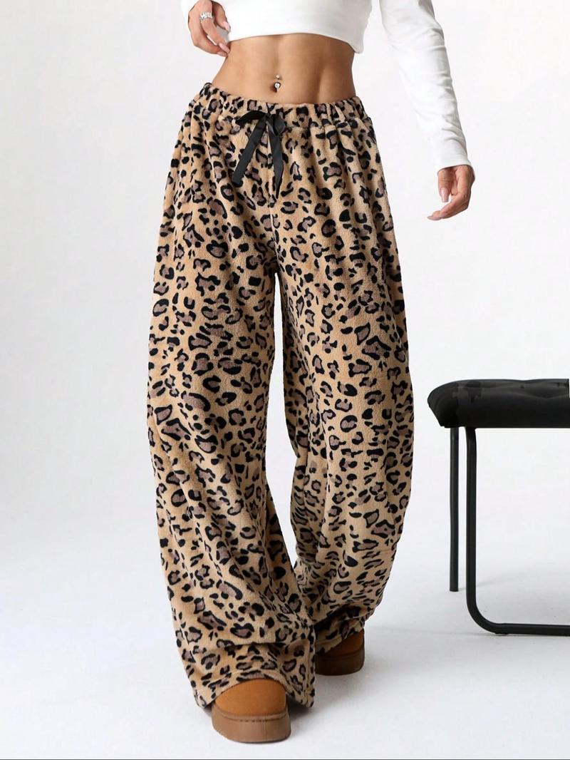 Winter New Vintage Plaid Elastic Straight Loose Thick Warm Casual Pants, Comfortable and Stylish for Cold Weather Wear Winter New Vintage Plaid Elastic Straight Loose Thick Warm Casual Pants, Comfortable and Stylish for Cold Weather Wear