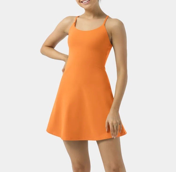 2026 Halara🔥Flash Sale⚡ Softlyzero Plush Backless Active Dress-Easy Peezy