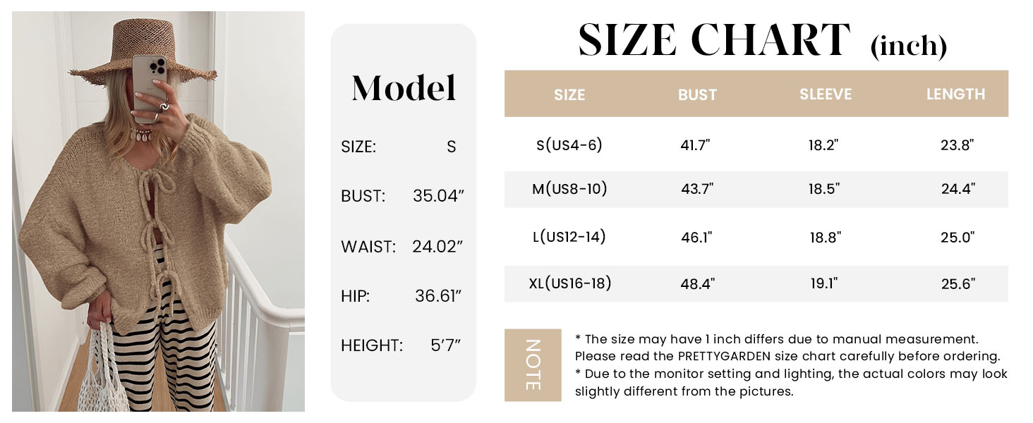 PRETTYGARDEN Chunky Sweater Women