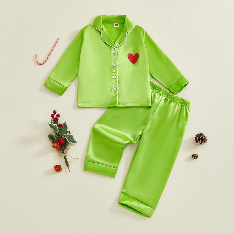 REDWOON Mommy and Me Pajamas Christmas Family Matching Sleepwear Long Sleeve Lapel V Neck Button Down Tops and Elastic Waist Pants Loungewear REDWOON Mommy and Me Pajamas Christmas Family Matching Sleepwear Long Sleeve Lapel V Neck Button Down Tops and Elastic Waist Pants Loungewear