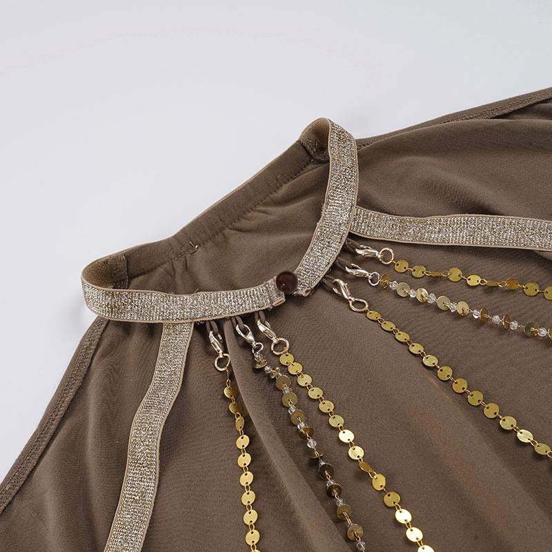 Butterfly Chain Backless Sexy Dress Batwing Sleeves Spring Summer Grunge Party Y2K Vintage Bodycon Short Sundress Women Butterfly Chain Backless Sexy Dress Batwing Sleeves Spring Summer Grunge Party Y2K Vintage Bodycon Short Sundress Women